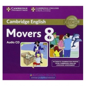 Тести Cambridge Young Learners English Tests 8 Movers Audio CD ISBN 9781107617858