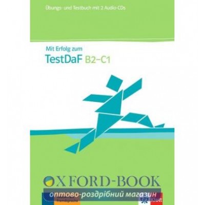 Робочий зошит MIT Erfolg Zum Testdaf: Ubungsbuch Und Testbuch MIT 2 Cds ISBN 9783126757850 замовити онлайн