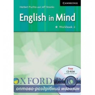 Книга English in Mind 2 Робочий зошит w/CD ISBN 9780521750592 заказать онлайн оптом Украина