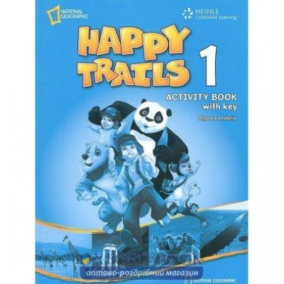 Робочий зошит Happy Trails 1 Activity Book with overprint Key Leondaris, O ISBN 9781111062514 заказать онлайн оптом Украина