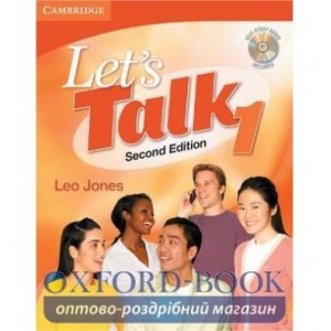 Підручник Lets Talk 1 Students Book with Audio CD ISBN 9780521692816