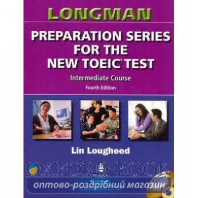 Книга Preparation Series for the New TOEICZ Test: Intermediate Course + key ISBN 9780131993143 замовити онлайн