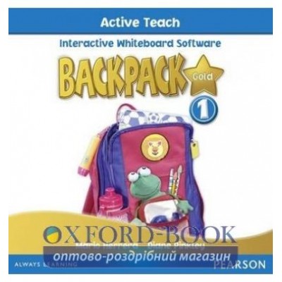 Диск Backpack Gold 1 Active Teach NE ISBN 9781408243107 заказать онлайн оптом Украина
