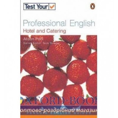 Книга Test Your Professional English: Hotel & Catering ISBN 9780582451612 замовити онлайн