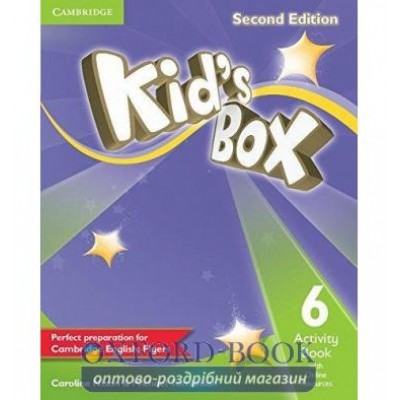 Робочий зошит Kids Box Second edition 6 Activity Book with Online Resources Nixon, C ISBN 9781107636156 заказать онлайн оптом Украина