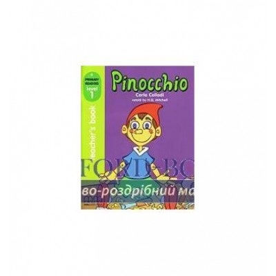 Книга Primary Readers Level 1 Pinocchio TB ISBN 2000064160014 замовити онлайн