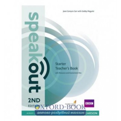 Книга для вчителя Speak Out 2nd Starter Teachers book +CD ISBN 9781292120171 замовити онлайн