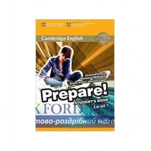 Підручник Cambridge English Prepare! Level 1 Students Book Kosta, J ISBN 2000096221974