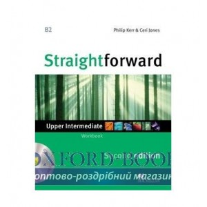 Робочий зошит Straightforward 2nd Edition Upper-Intermediate Workbook without key with CD ISBN 9780230423367