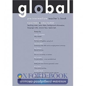 Книга для вчителя Global Pre-Intermediate Teachers Book with Teachers Resource Disc Amanda Jeffries, David Crystal