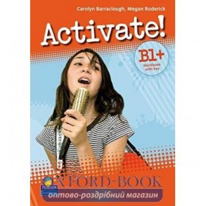 Робочий зошит Activate! B1+ Workbook with CD-ROM ISBN 9781405884174