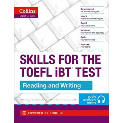 Тести Skills for the TOEFL IBT Test Reading & Writing with ONLINE Audio CD ISBN 9780007460595 замовити онлайн