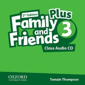 Диски для класса Family and Friends 2nd Edition 3 Plus Class Audio CDs ISBN 9780194403474