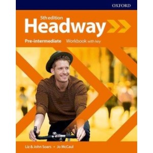 Робочий зошит New Headway 5th Edition Pre-Intermediate Workbook + key