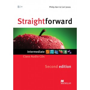 Straightforward 2nd Edition Intermediate Class CDs ISBN 9780230423329