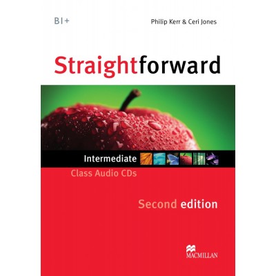 Straightforward 2nd Edition Intermediate Class CDs ISBN 9780230423329 заказать онлайн оптом Украина