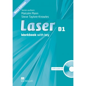 Робочий зошит Laser 3rd Edition B1 workbook with Key and CD Pack ISBN 9780230433533
