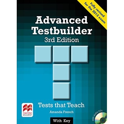 Книга для вчителя Advanced TesTeachers Bookuilder 3rd Edition + key + Audio CDs ISBN 9780230476202 замовити онлайн
