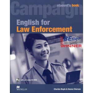 Підручник English For Law Enforcement Students Book with CD ISBN 9780230732582
