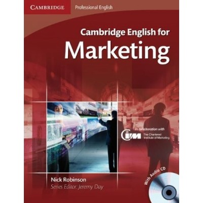Підручник Cambridge English for Marketing Students Book with Audio CDs (2) ISBN 9780521124607 замовити онлайн