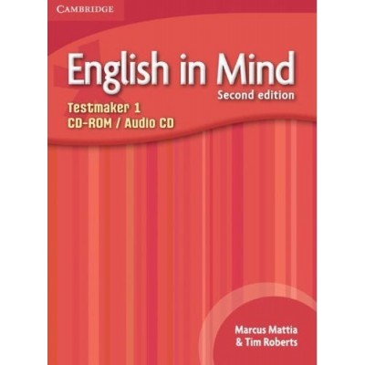 Тести English in Mind 2nd Edition 1 Testmaker Audio CD/CD-ROM Greenwood, A ISBN 9780521140355 заказать онлайн оптом Украина