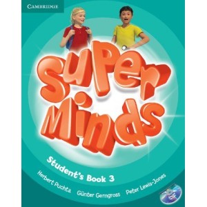 Підручник Super Minds 3 Students Book with DVD-ROM Puchta, H ISBN 9780521221689 Підручник Super Minds 3 Students Book with DVD-ROM Puchta, H ISBN 9780521221689