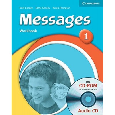 Робочий зошит Messages 1 workbook + CD ISBN 9780521696739 заказать онлайн оптом Украина