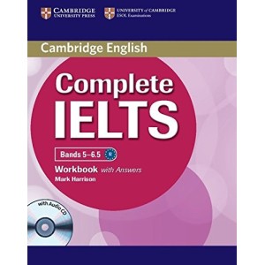 Робочий зошит Complete IELTS Bands 5-6.5 Workbook with Answers with Audio CD Harrison, M ISBN 9781107401976