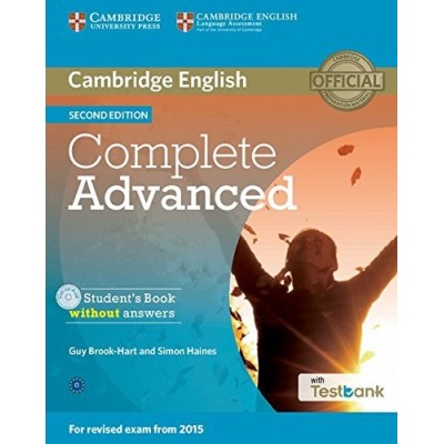 Підручник Complete Advanced 2nd Edition Students Book without key with CD-ROM with Testbank ISBN 9781107501317 замовити онлайн