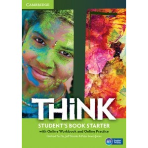 Підручник Think Starter Students Book with Online Workbook and Online Practice Puchta, H ISBN 9781107587212