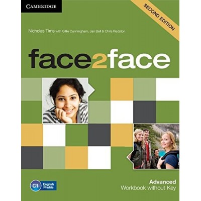 Робочий зошит Face2face 2nd Edition Advanced Workbook without Key Tims, N ISBN 9781107621855 заказать онлайн оптом Украина