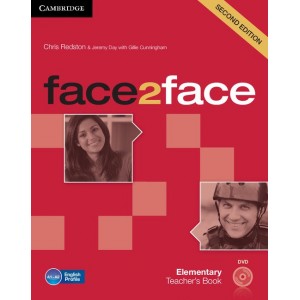 Книга для вчителя Face2face 2nd Edition Elementary Teachers Book with DVD Redston, Ch ISBN 9781107654006