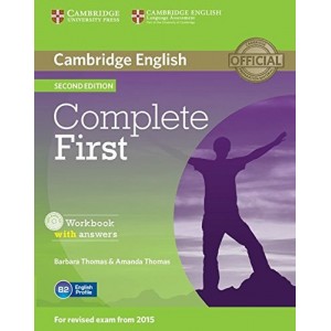 Робочий зошит Complete First Second edition workbook with answers with Audio CD Brook-Hart, G ISBN 9781107663398