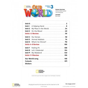 Підручник Our World 3 Students Book with CD-ROM Crandall, J ISBN 9781285455525