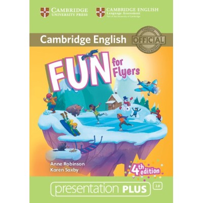 Fun for 4th Edition Flyers Presentation Plus DVD-ROM Robinson, A ISBN 9781316617625 заказать онлайн оптом Украина