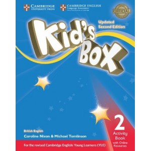 Робочий зошит Kids Box Updated 2nd Edition 2 Activity Book with Online Resources Nixon, C ISBN 9781316628751