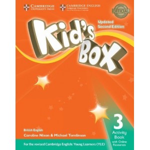 Робочий зошит Kids Box Updated 2nd Edition 3 Activity Book with Online Resources Nixon, C ISBN 9781316628768