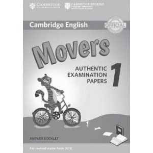 Книга Cambridge English Movers 1 for Revised Exam from 2018 Answer Booklet ISBN 9781316635940