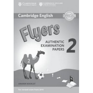 Книга Cambridge English YLE Flyers 2 for Revised Exam 2018 Answer Booklet ISBN 9781316636282