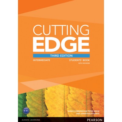 Підручник Cutting Edge 3rd Edition Intermediate Students Book with DVD-ROM (Class Audio+Video DVD) ISBN 9781447936879 замовити онлайн