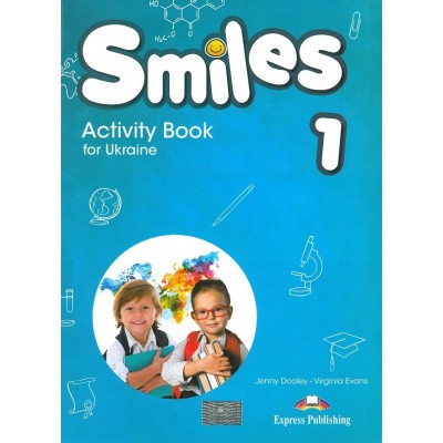 Робочий зошит Smiles 1 For Ukraine (With Stickers & Cards Inside) Activity Book ISBN 9781471573576 заказать онлайн оптом Украина