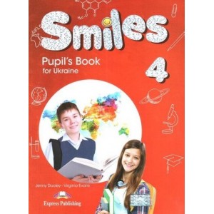 Підручник SMILES 4 FOR UKRAINE PUPILS BOOK ISBN 9781471586682