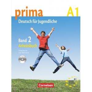 Робочий зошит Prima-Deutsch fur Jugendliche 2 (A1) Arbeitsbuch+CD Jin, F ISBN 9783060200689