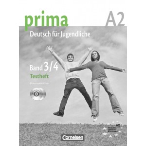 Тести Prima-Deutsch fur Jugendliche 3/4 (A2) Testheft mit Audio CDs Rizou, G ISBN 9783060202041