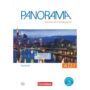 Підручник Panorama A2.1 Kursbuch Finster, A ISBN 9783061204884