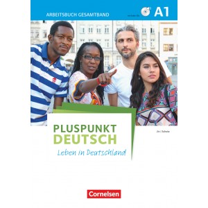 Робочий зошит Pluspunkt Deutsch NEU A1 Arbeitsbuch mit Audio-CDs Jin, F ISBN 9783061205553