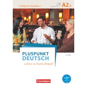 Підручник Pluspunkt Deutsch NEU A2/2 Kursbuch mit Video-DVD Jin, F ISBN 9783061205768