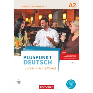 Книга Pluspunkt Deutsch NEU A2 Kursbuch mit interaktiven ?bungen mit Video-DVD ISBN 9783061207649