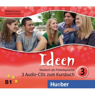 Підручник Ideen 3 Audio-CDs zum Kursbuch ISBN 9783190518258 заказать онлайн оптом Украина
