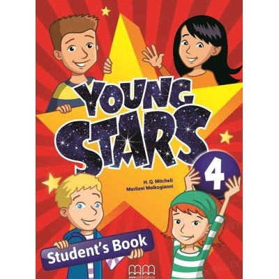 Підручник Young Stars 4 Students Book Mitchell, H ISBN 9789605737313 замовити онлайн